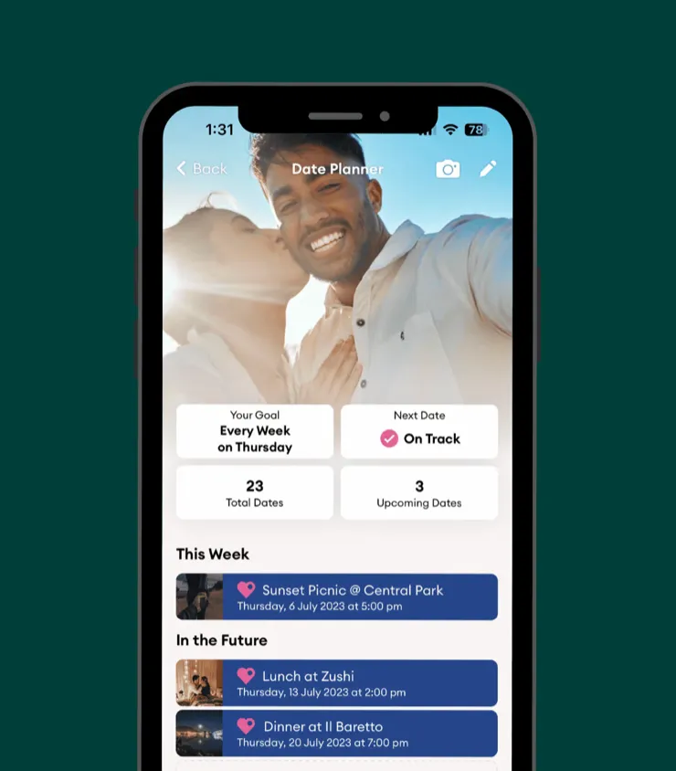 Streamlined
Date Planning