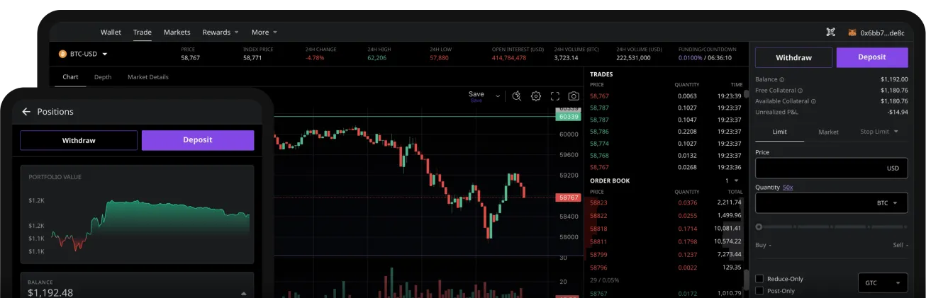 Decentralized Exchange development