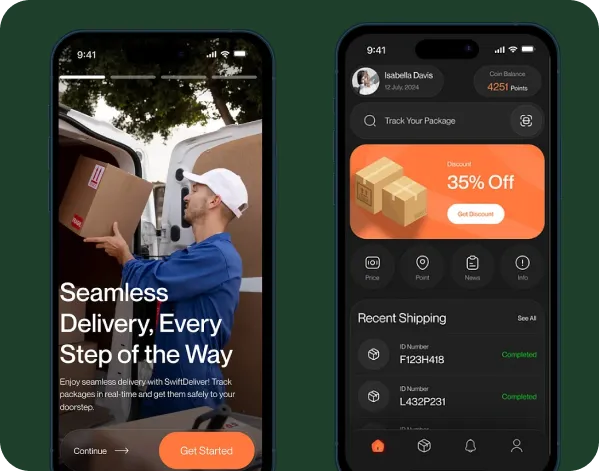 Pickup and Delivery App