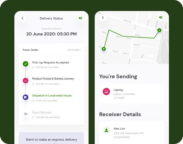 Courier Delivery App