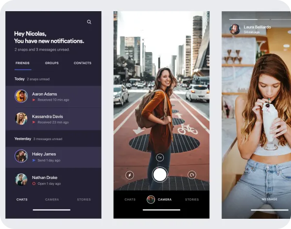 Snapchat Clone