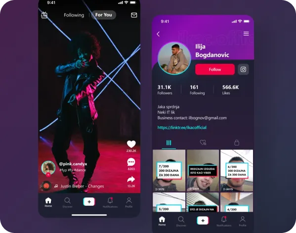 TikTok Clone