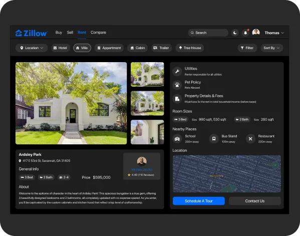 Zillow Clone