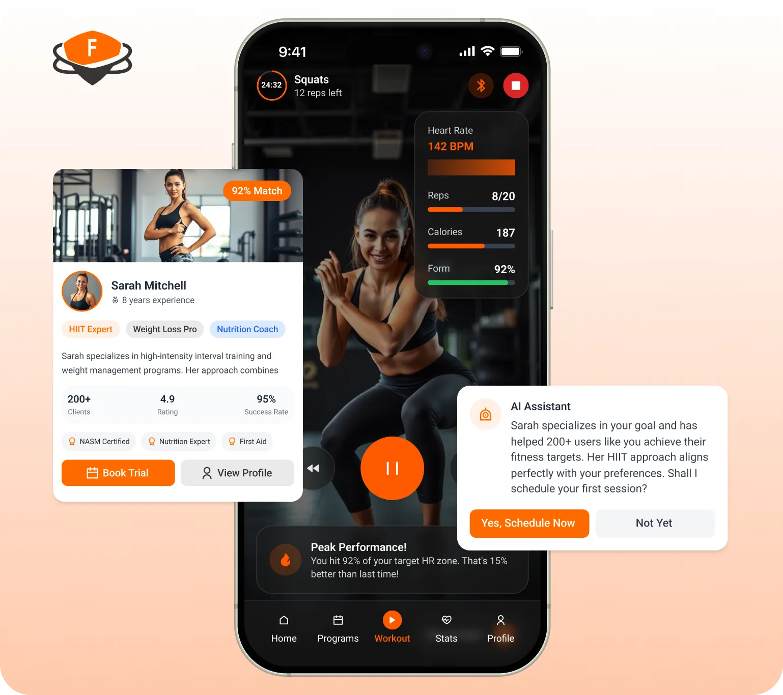 Personalized Fitness App 